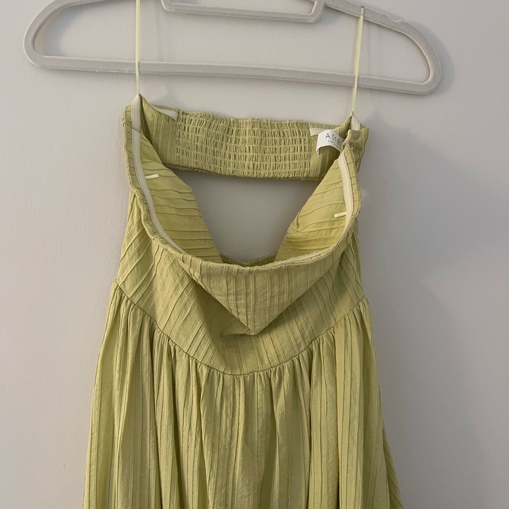 Strapless Bubble Hem Dress